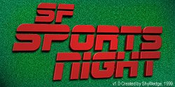 voorbeeld SF Sports Night lettertype