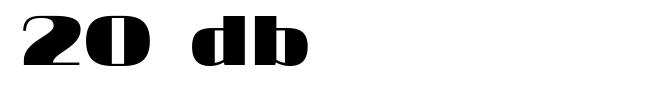 20 db