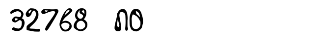 32768 NO
