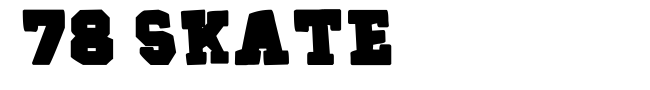 78 Skate