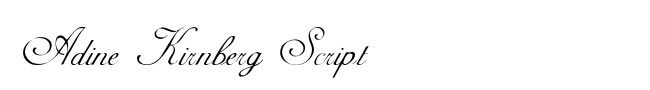 Adine Kirnberg Script