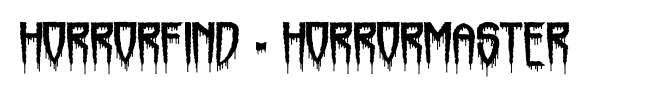 Horrorfind - Horrormaster