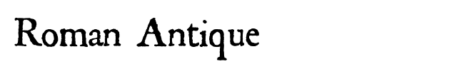 Roman Antique
