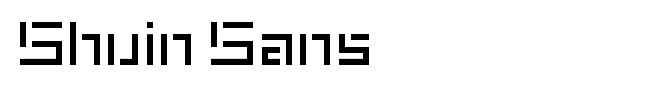 Shuin Sans