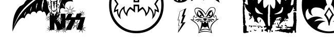 The Kiss Font
