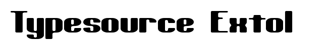 Typesource Extol