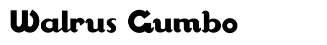 Walrus Gumbo