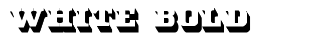 White Bold