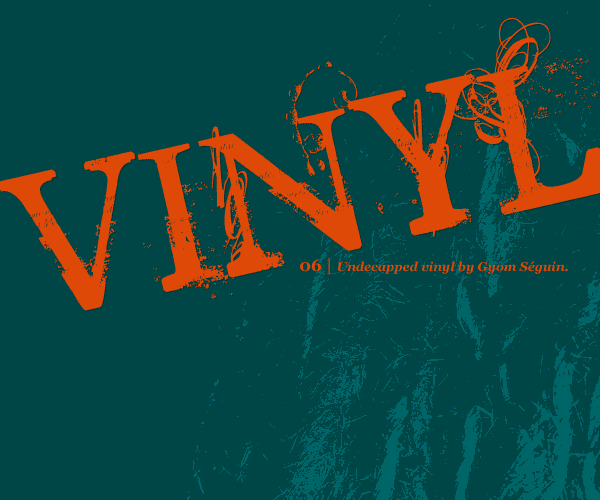 voorbeeld Vinyl George lettertype