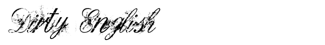 Dirty English