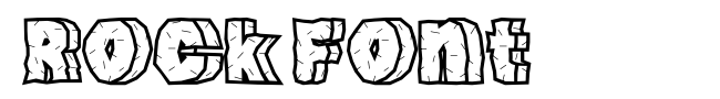 Rock Font