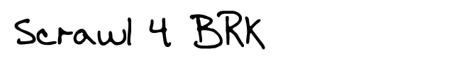 Scrawl 4 BRK
