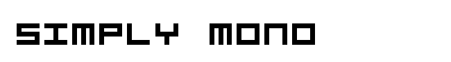 Simply Mono