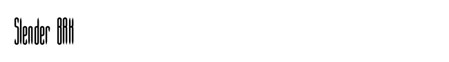 Slender BRK