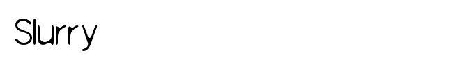 Slurry