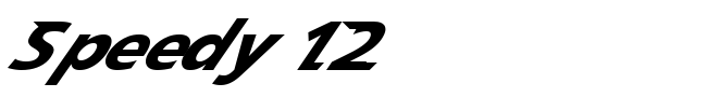 Speedy 12