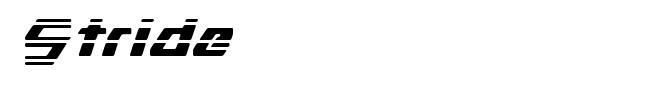 Stride
