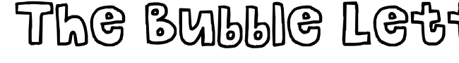 The Bubble Letters