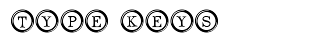 Type Keys