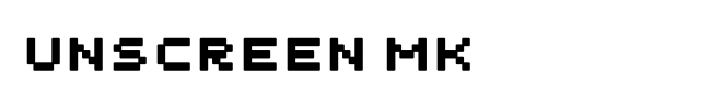 Unscreen MK