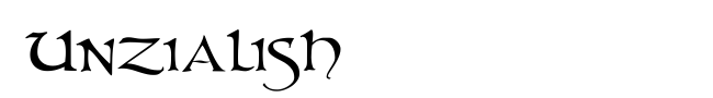 Unzialish