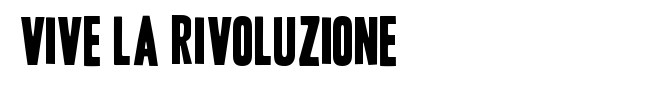 Vive la Rivoluzione