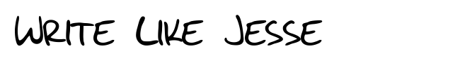 Write Like Jesse