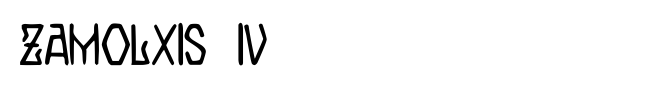 Zamolxis IV
